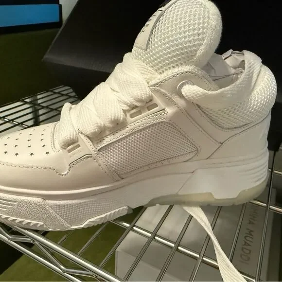 Amiri White Sneakers men's 6 brand new with box and dustbag